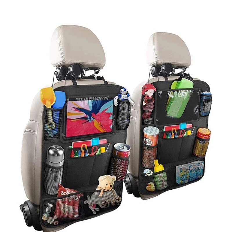 Tablet Accessories Bag - 다용도 옥스포드 원단 차량용 시트백 정리함,