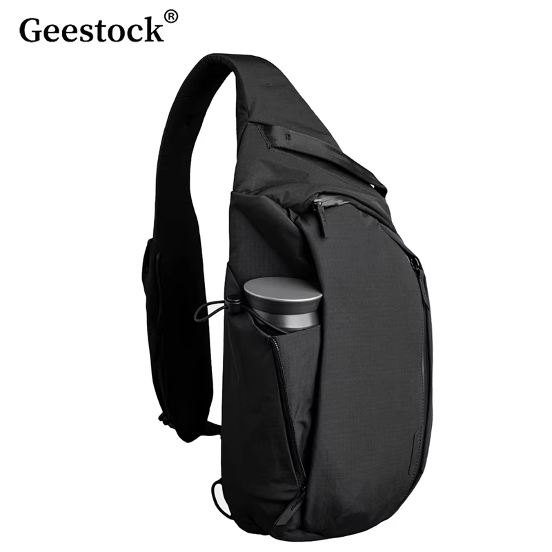 Tablet Accessories Bag - Geestock 야외 여행 남성용 가슴 가방