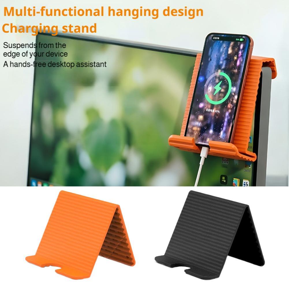 Essential Tablet Accessories - 휴대용 실리콘 휴대폰 홀더, 자유롭게 구부려