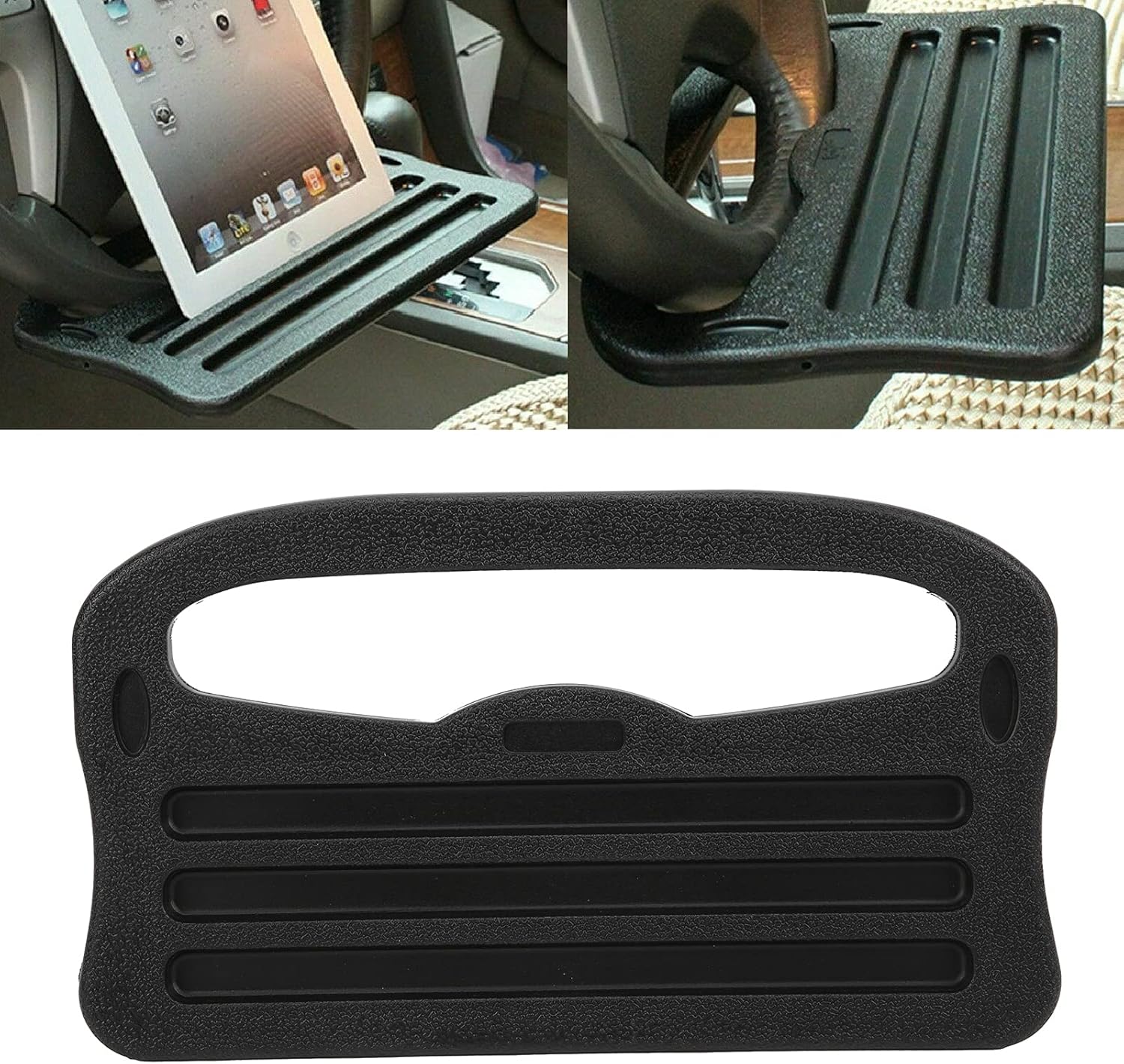 Tablet Accessories For Car - 2in1 자동차 스티어링 휠 트레이 자동차