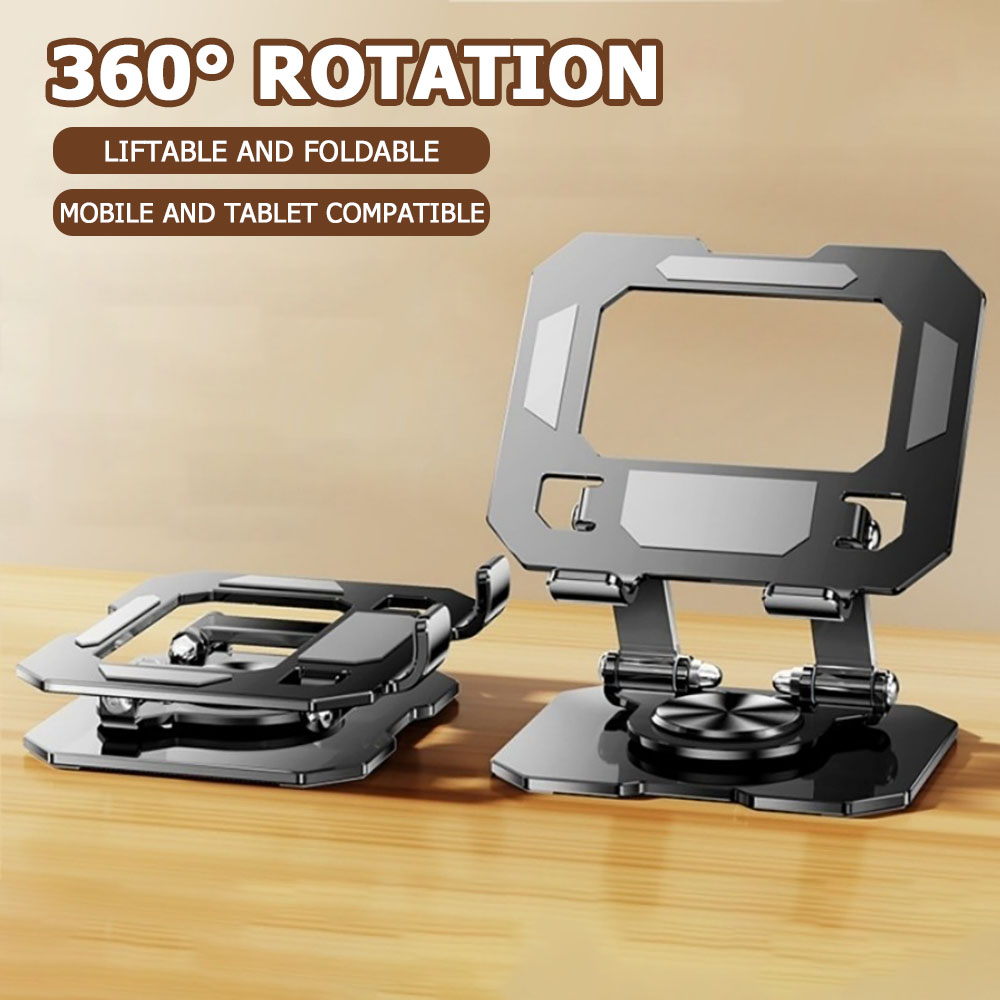 Tablet Accessories Bag - 360도 회전 태블릿/폰 거치대, 조절 가능한