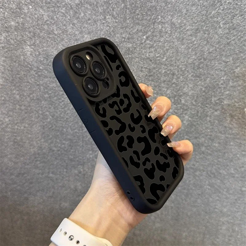 블랙 레오파드 프린트 패턴 실리콘 케이스 삼성 갤럭시  - Cheap Tablet Accessories 리뷰 및 가격