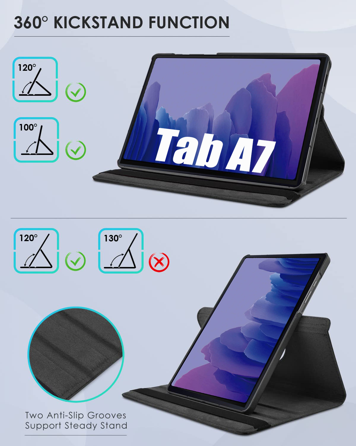 삼성 갤럭시 탭 A7용 회전 케이스 10.4인치 SM- - Getac Tablet Accessories 리뷰 및 가격