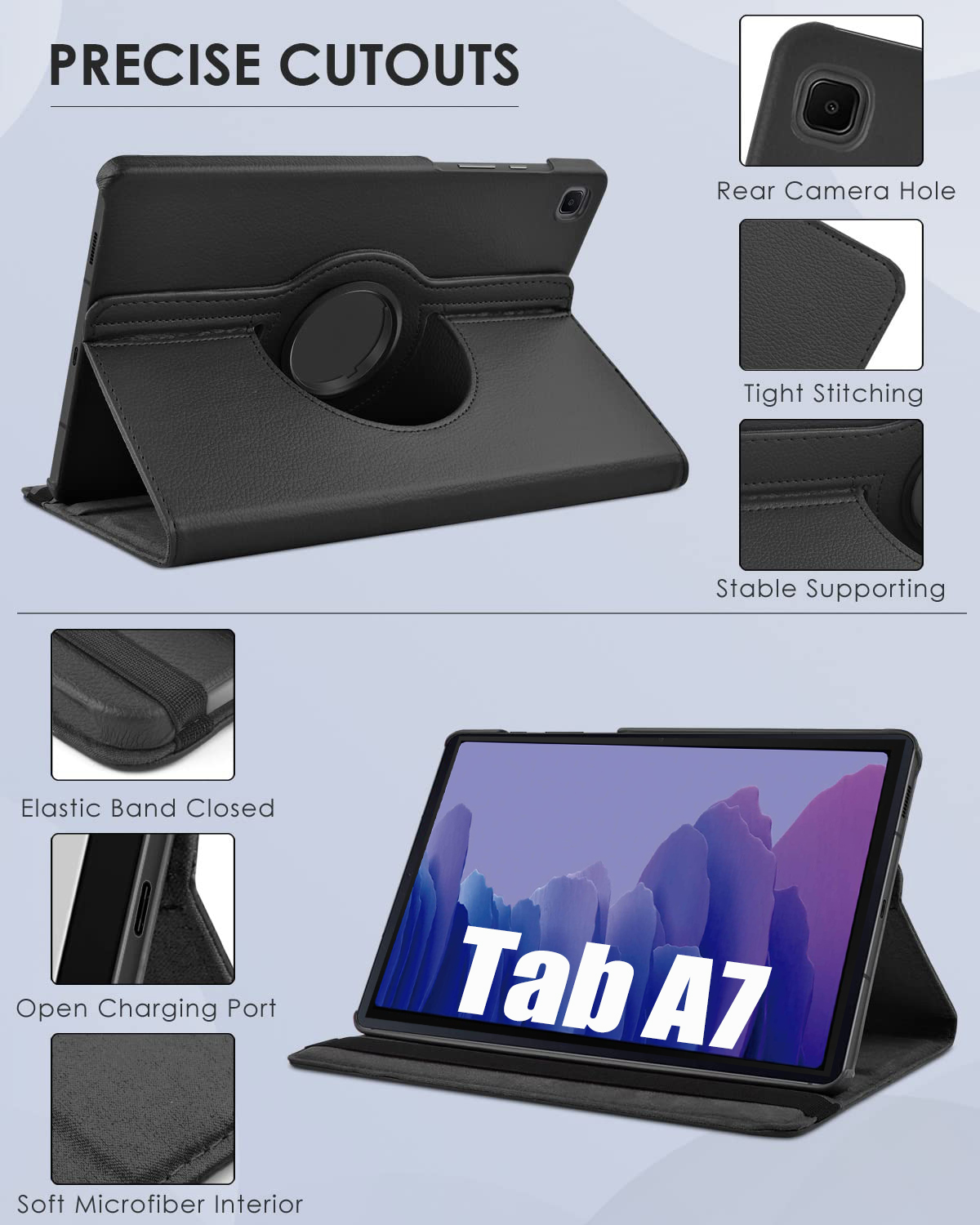 삼성 갤럭시 탭 A7용 회전 케이스 10.4인치 SM- - Getac Tablet Accessories 리뷰 및 가격