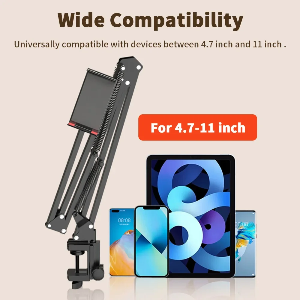침대용 태블릿 홀더 90cm 금속 암 360도 회전 ° - Cheap Tablet Accessories 리뷰 및 가격