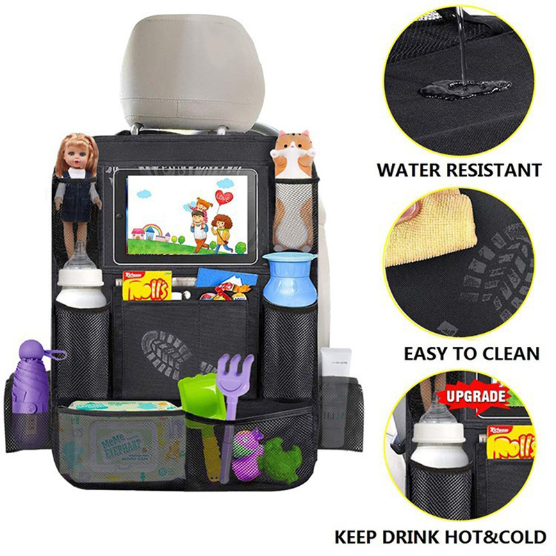터치 스크린 태블릿 홀더와 1pc 자동차 뒷좌석 주최자 - Tablet Accessories Bag 리뷰 및 가격
