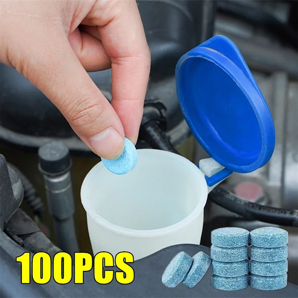 2/100개입 자동차 앞 유리 세정제 자동차 발포 타블 - Tablet Accessories For Car 리뷰 및 가격