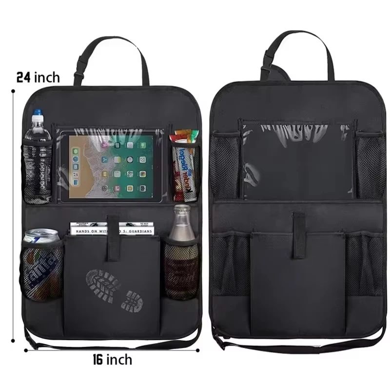다용도 옥스포드 원단 차량용 시트백 정리함, 태블릿 홀 - Tablet Accessories Bag 리뷰 및 가격