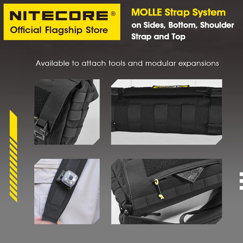 NITECORE SLB06 통근 크로스 바디 백 블랙  - Tablet Accessories Bag 리뷰 및 가격
