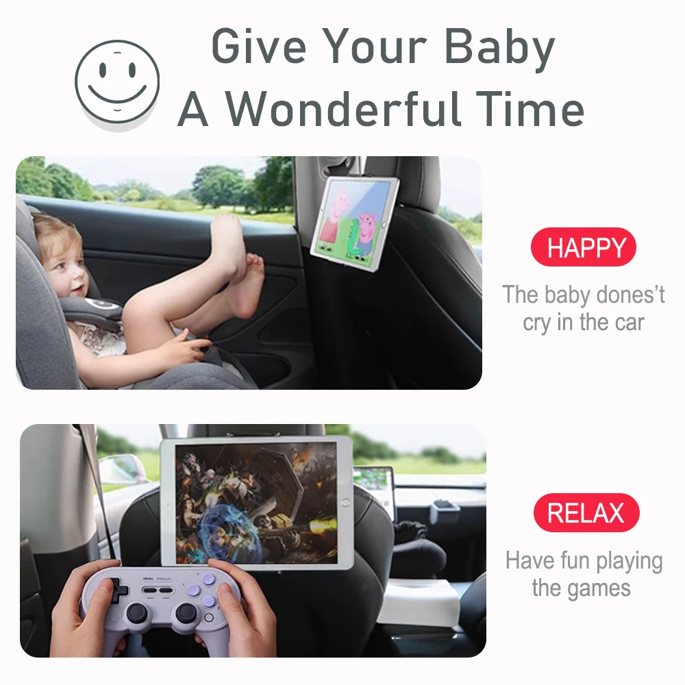 테슬라 모델 Y 모델 3 헤드레스트 마운트용 태블릿 홀 - Kids Tablet With Accessories 리뷰 및 가격