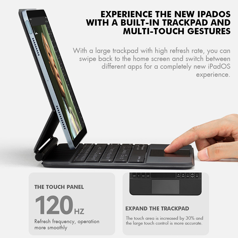 GOOJODOQ 백라이트 매직 키보드, iPad Air - Tablet Accessories Choice Store 리뷰 및 가격