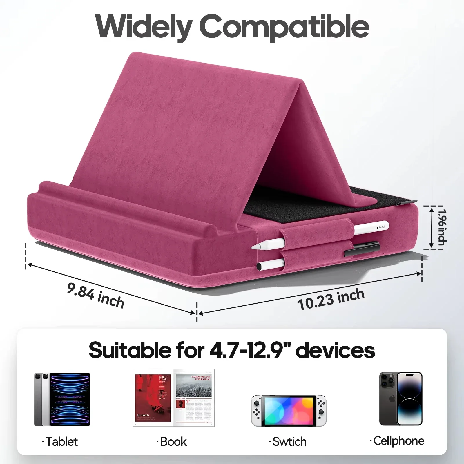 업그레이드된 태블릿 베개 스탠드 무릎 침대 및 책상용  - Cheap Tablet Accessories 리뷰 및 가격
