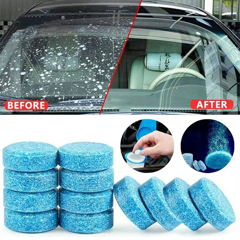 1-30pcs 슈퍼 농축 유리 워터 와이퍼 미세 발포성 - Tablet Accessories For Car 리뷰 및 가격