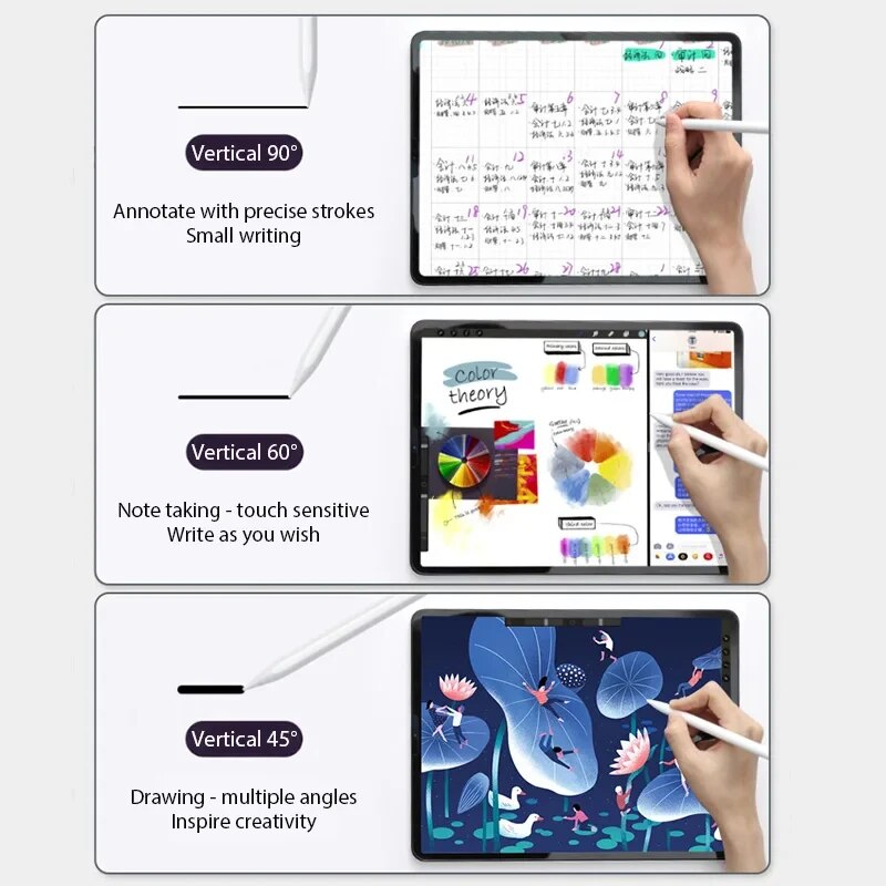 범용 터치 스크린 펜 스타일러스 펜슬 자석 흡착 태블릿 - Tablet Accessories Samsung 리뷰 및 가격