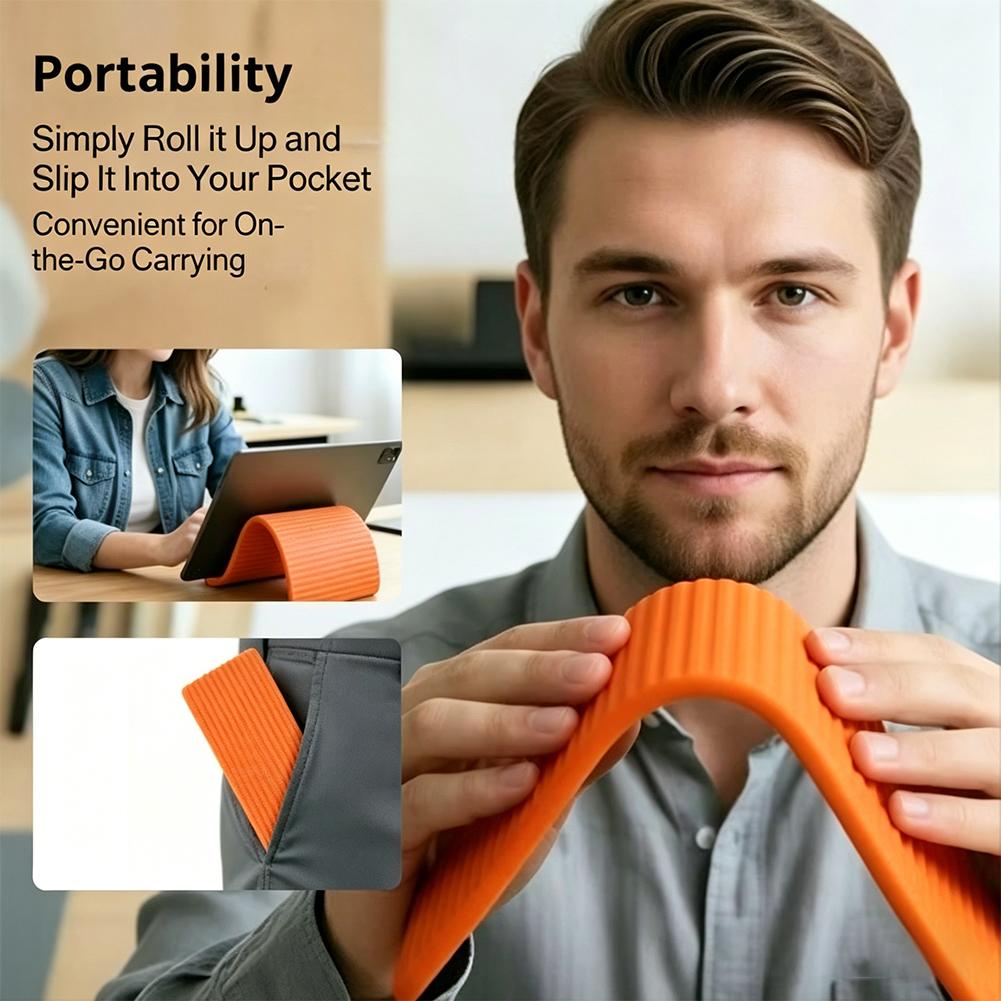 휴대용 실리콘 휴대폰 홀더, 자유롭게 구부려 어떤 모양 - Essential Tablet Accessories 리뷰 및 가격