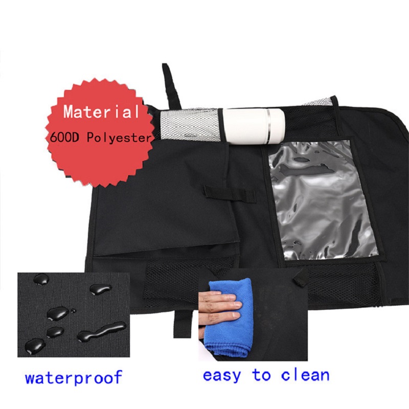 터치 스크린 태블릿 홀더가있는 자동차 뒷좌석 주최자 자 - Tablet Accessories Bag 리뷰 및 가격