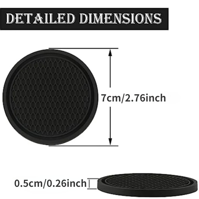 2/4개입 차량용 컵홀더 미끄럼 방지 블랙 핑크 그레이 - Tablet Accessories For Car 리뷰 및 가격