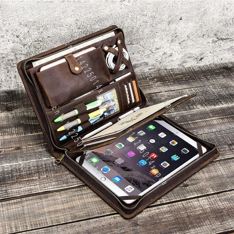 펜 슬롯이 있는 아이패드용 액세서리 가죽 태블릿 보관  - Tablet Tech Accessories 리뷰 및 가격