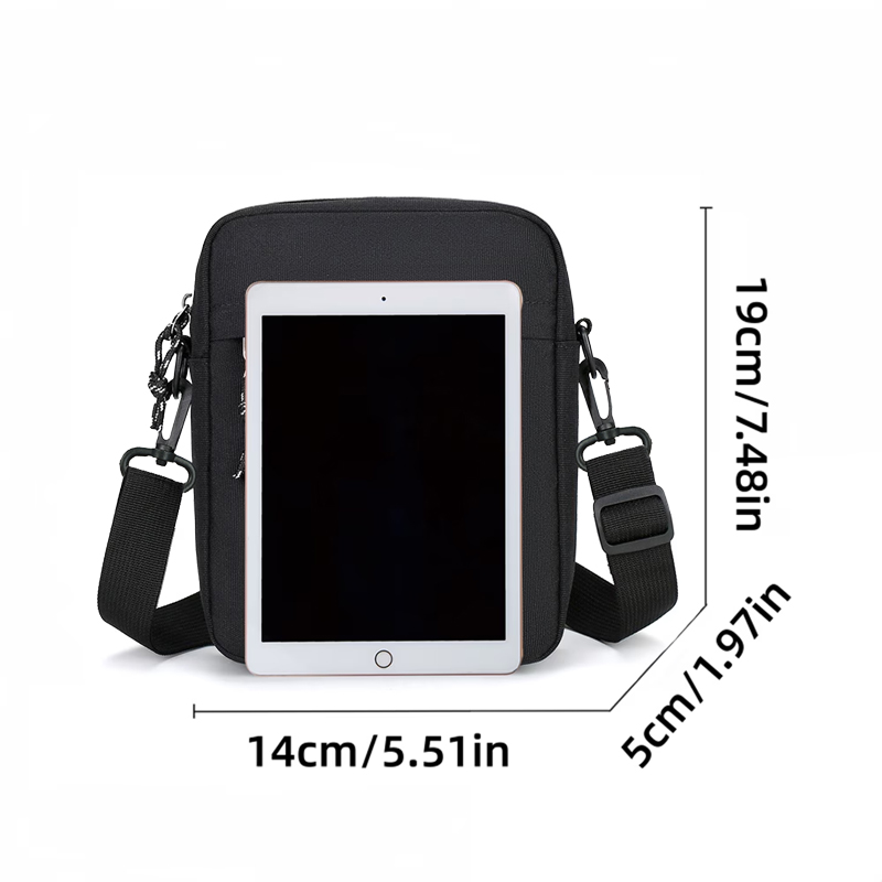 데일리 웨어 심플 스퀘어 크로스바디 백 조절 가능한 스 - Tablet Accessories Bag 리뷰 및 가격