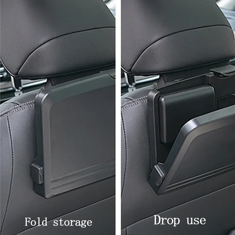 자동차 뒷좌석 접이식 식탁 - 컵홀더가 있는 대용량 차 - Tablet Accessories For Car 리뷰 및 가격