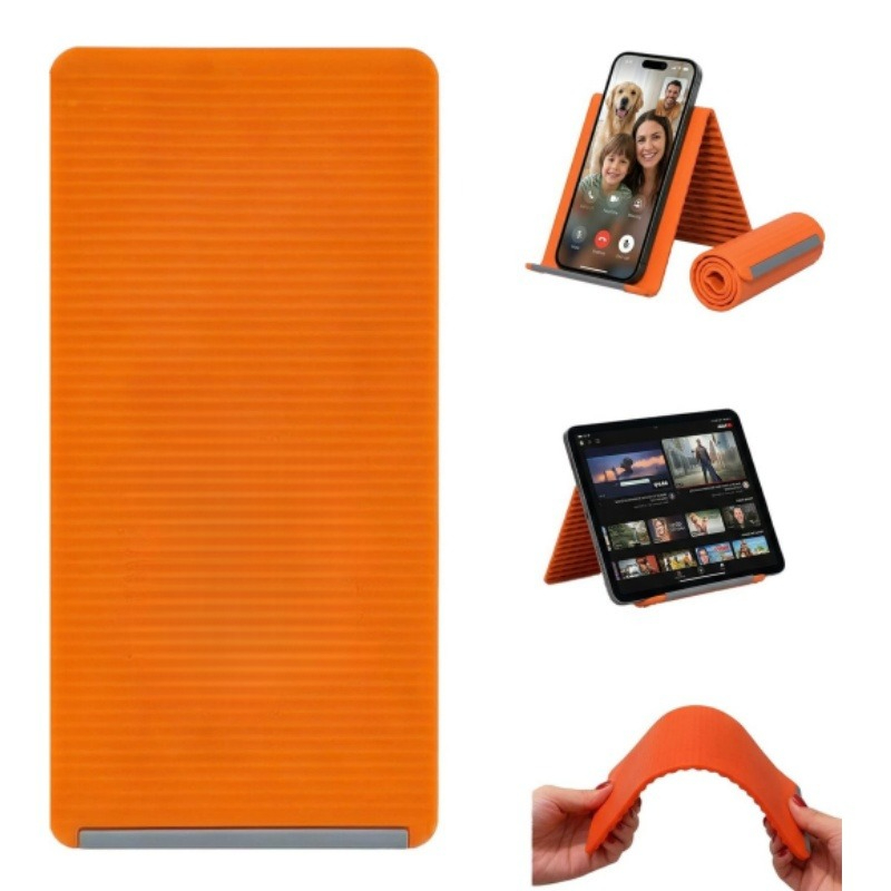 창의적인 접이식 변형 스탠드, 휴대용 실리콘 데스크탑  - Essential Tablet Accessories 리뷰 및 가격